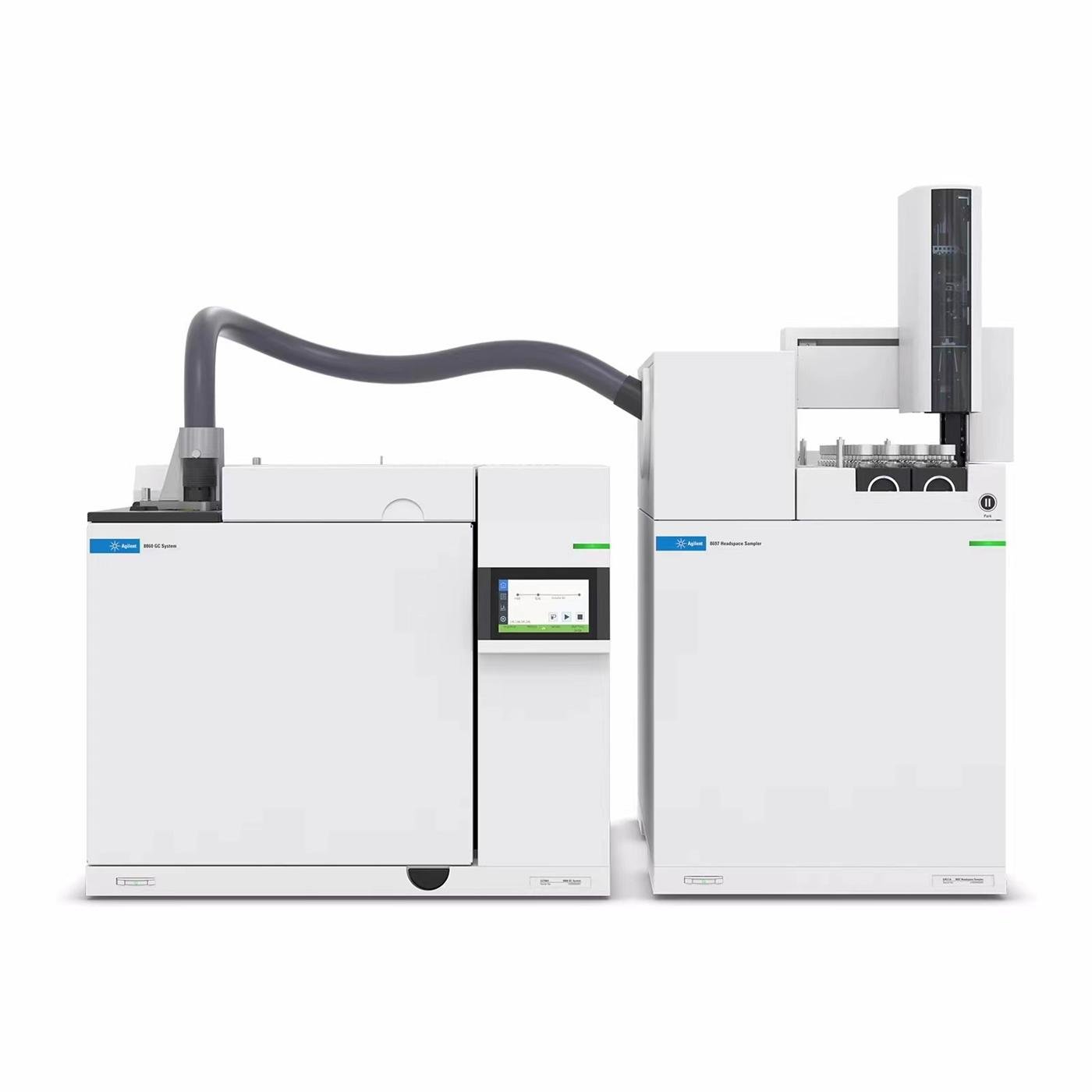 Agilent 8860 series gas chromatograph in the chemlinkai laboratory